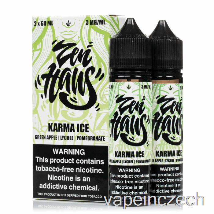 Karma Led - Zen Haus - 120ml 0mg Vape Pero